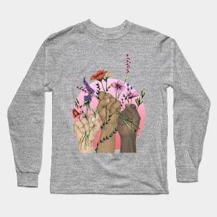 Women Bloom When They Stand Together Long Sleeve T-Shirt